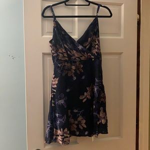 Large Navy/Floral Lulu’s Dress